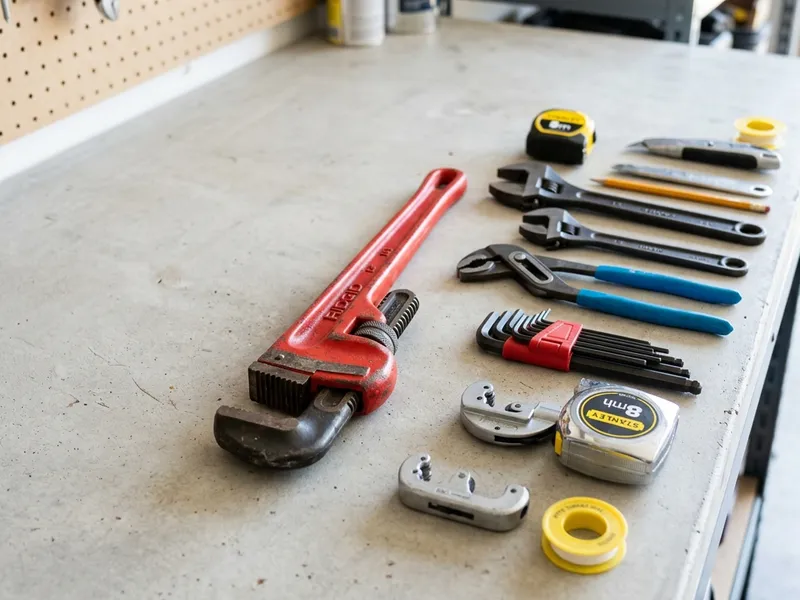 Professional plumbers in Medora, ND equipped with top-tier tools for residential and commercial plumbing services.